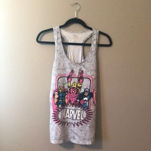 Marvel Comics pajama tank top